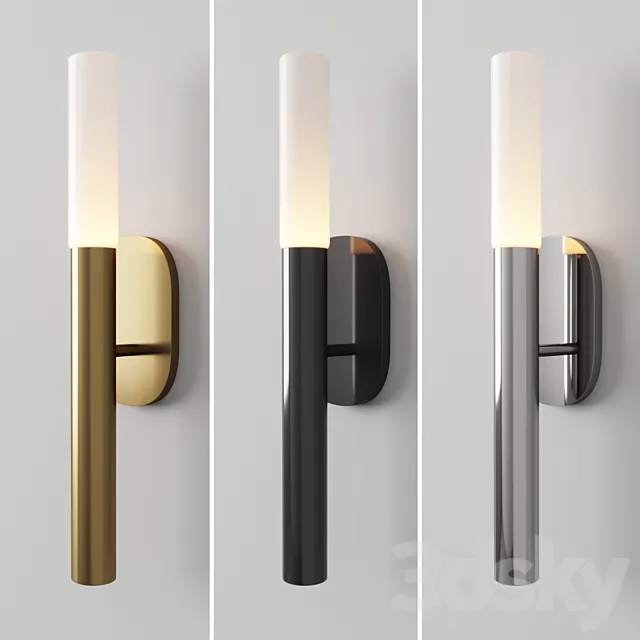 Rousseau small bath sconce by Kelly Wearstler 3D Model