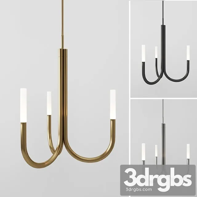 Rousseau small chandelier by kelly wearstler