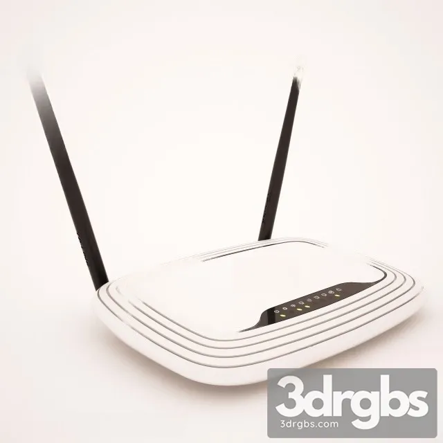 Router Tp Link 3D Model Free