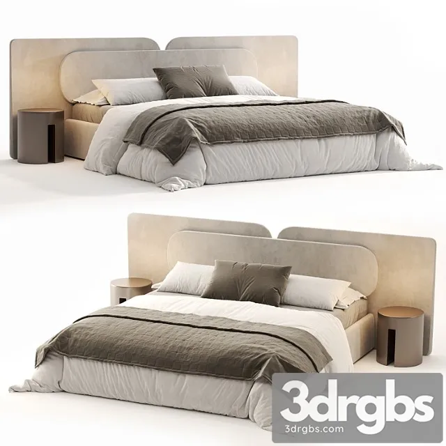 Rove Concept Angelo Bed 4 3D Model Free