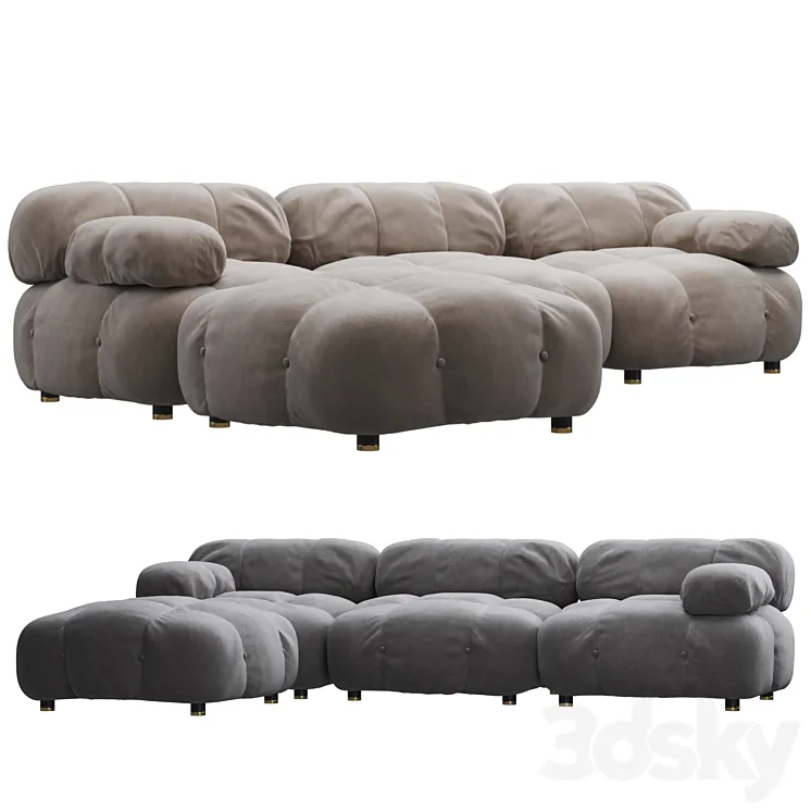 RoveConcepts Belia Sectional Sofa 3D Model Free