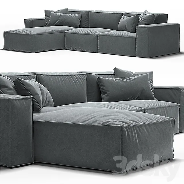 Roveconcepts Porter Sectional Sofa 3DModel