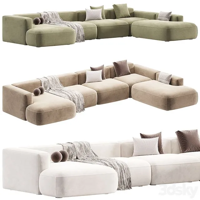 Roxen sofa 2 3D Model
