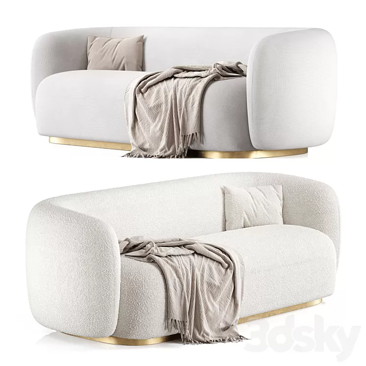 Roxy Sofa By Eichholtz 3D Model Free