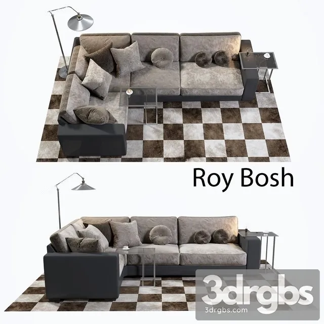 Roy Bosh Decadence Sofa 3D Model Free