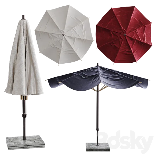 Royal Botania SHA Outdoor Umbrella 3DModel