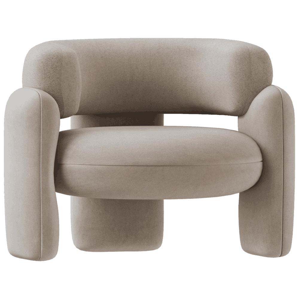 Royal stranger - Armchair Embrace 3D Model