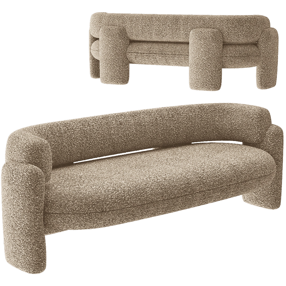 Royal stranger - Sofa Embrace 3D Model