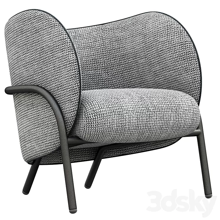 ROYCE ARMCHAIR 3D Model