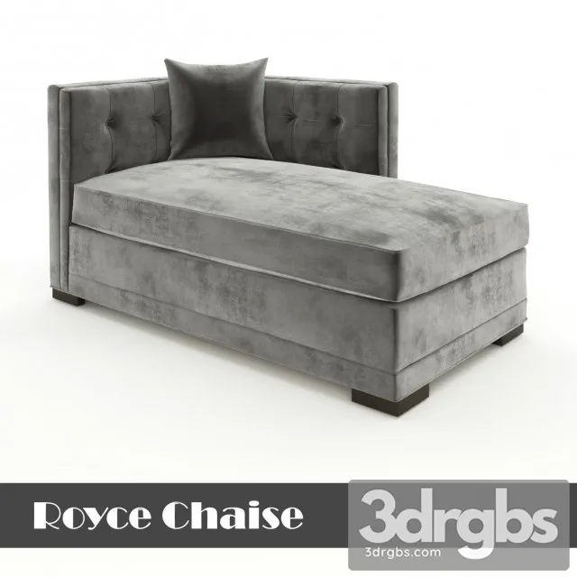 Royce Chaise 01 3D Model Free