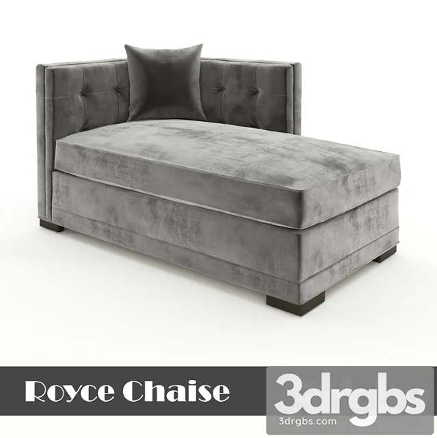 Royce Chaise 3D Model Free