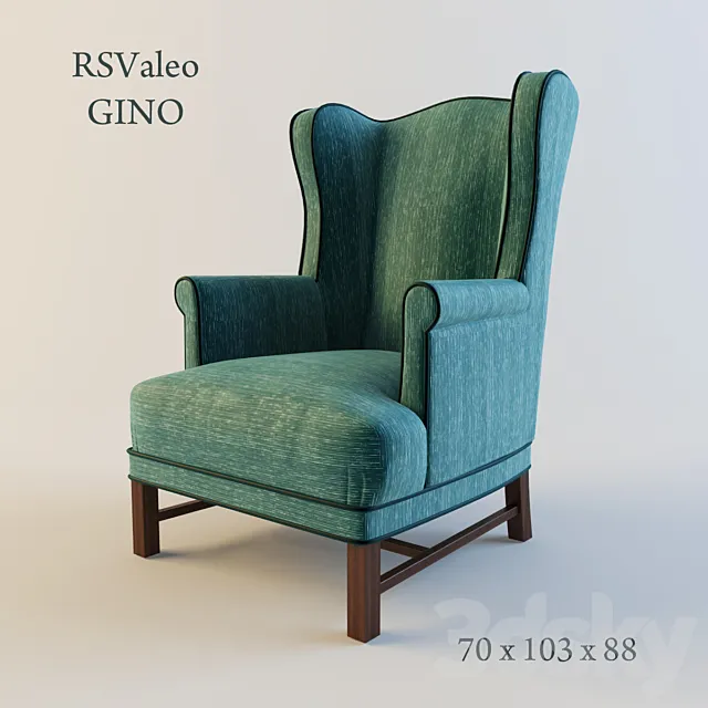 Rs Valeo chair Gino 3D Model