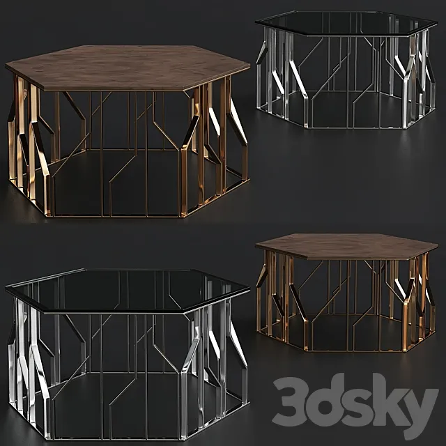 Rse COFFEE TABLE 3D Model