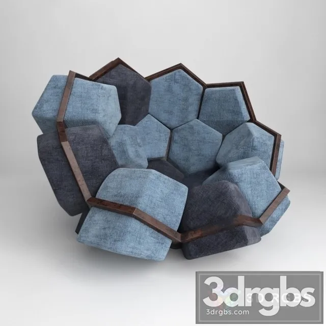 Rubik Chair 3D Model Download