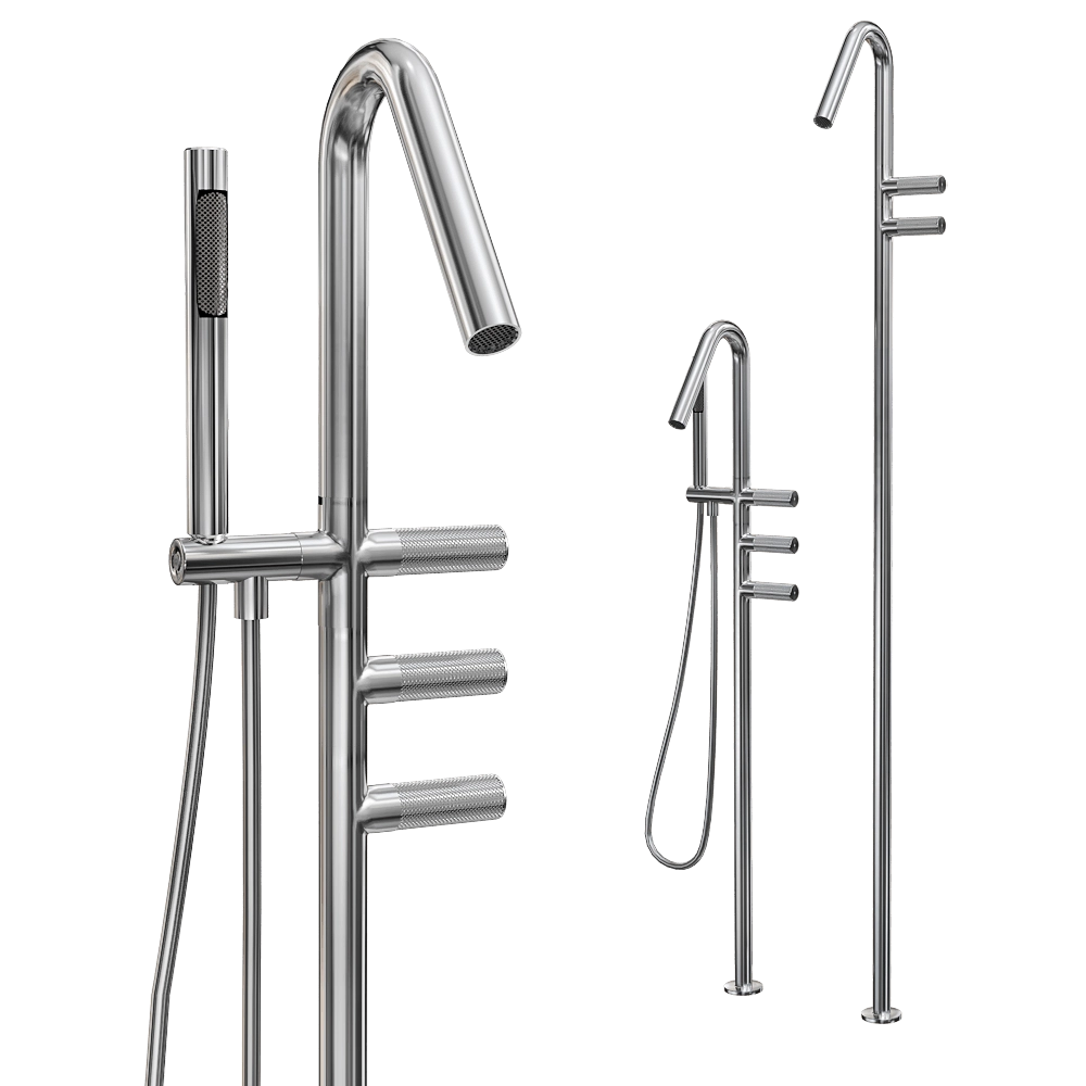 Rubinetterie treemme - Faucets RWIT 6082-4 IS 01 3D Model