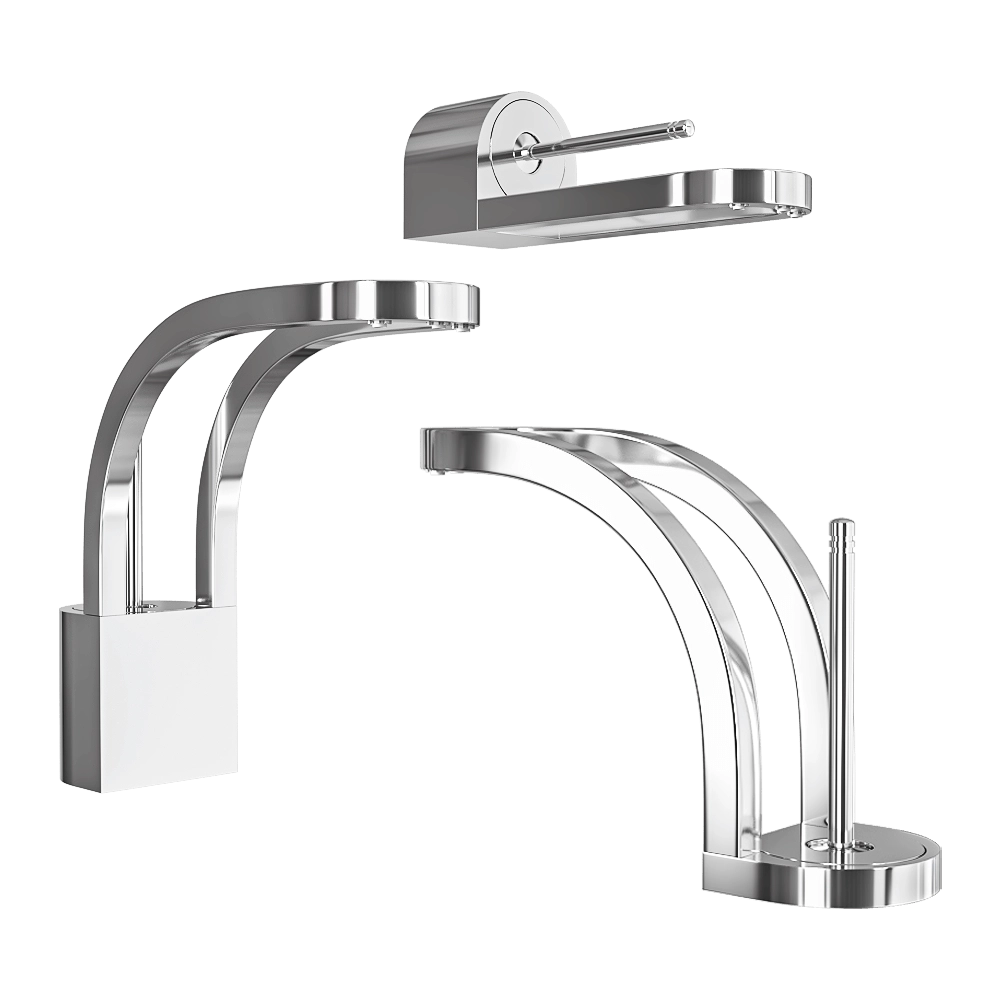 Rubinetterie treemme - Washbasin faucet Philo 3D Model