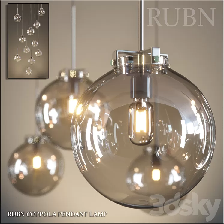 RUBN COPPOLA PENDANT LAMP