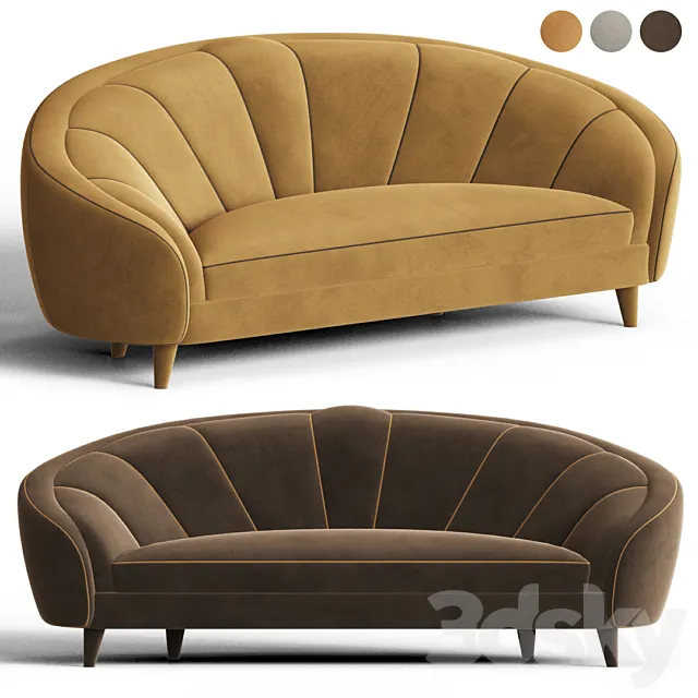 Ruby Sofa Muranti Furniture 3DModel