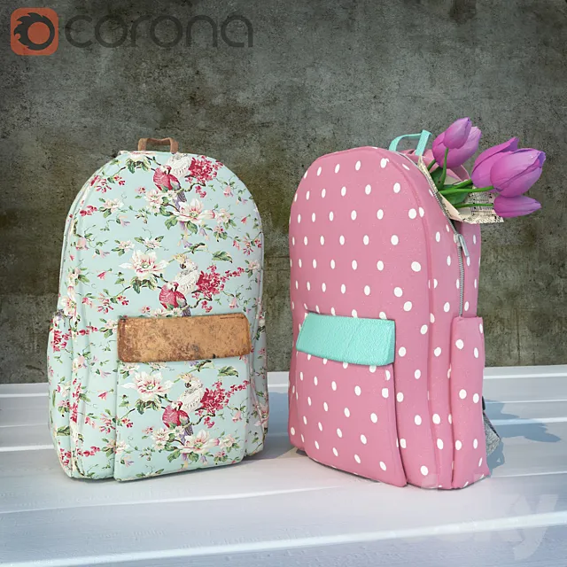 Rucksacks 3DModel