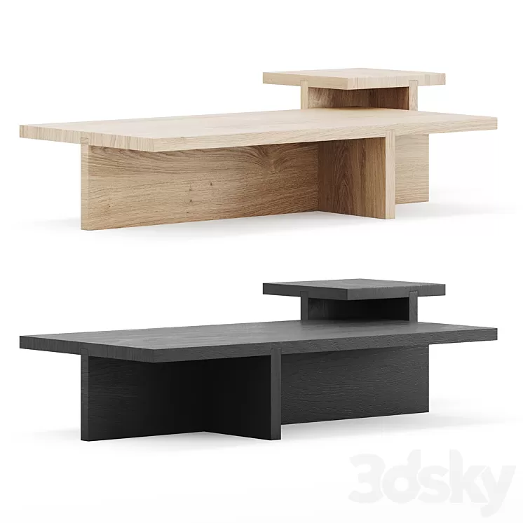 Rudolph Coffee Tables by Serax 3D Model