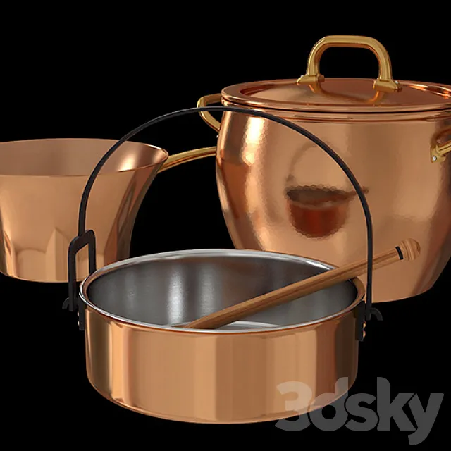 Ruffoni Cookware 3DModel