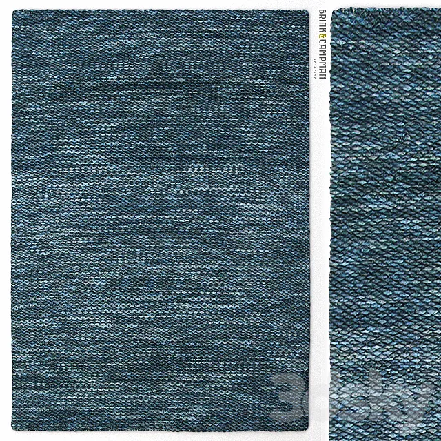 Rug Brink & Campman Pinto Rug 3D Model