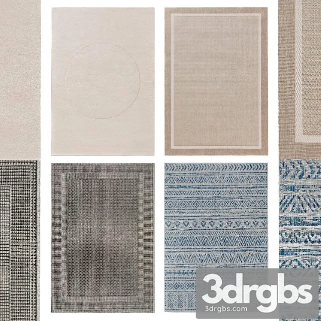 Rug Collection 011 2 3D Model Free