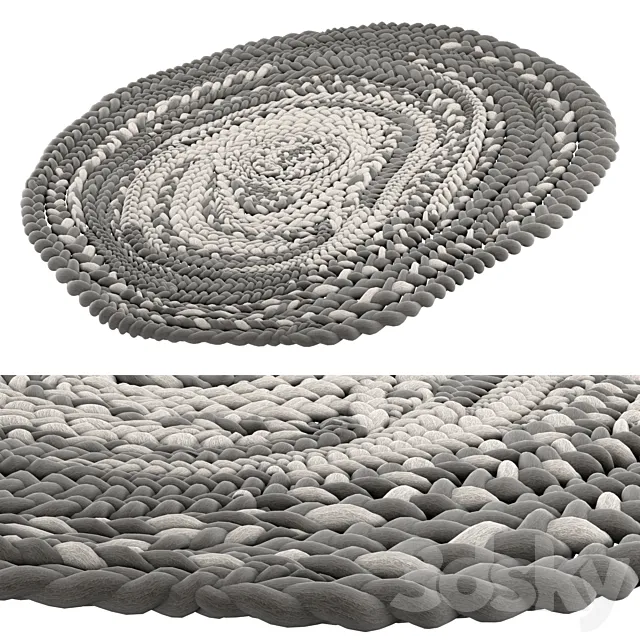 Rug Dana Barnes studio 3D Model