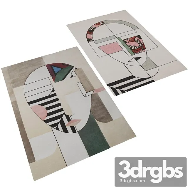 Rug Society Mira Oscar 3D Model Free