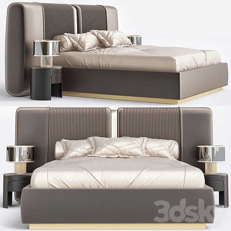 Rugiano Beds 3D Model Free