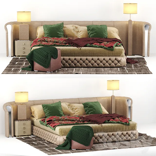 Rugiano Furniture | Yaton Form Damasse Bagutta 3D Model