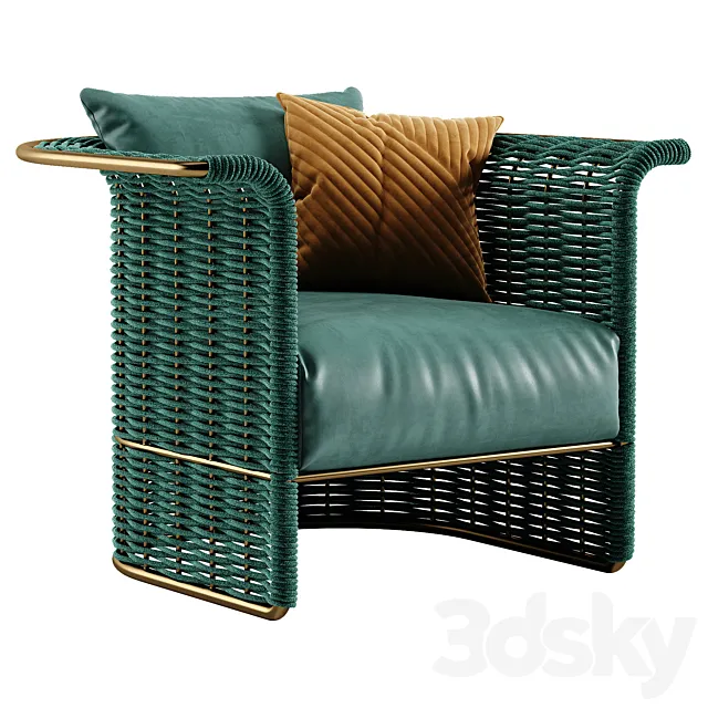 Rugiano Marina armchair 3DModel