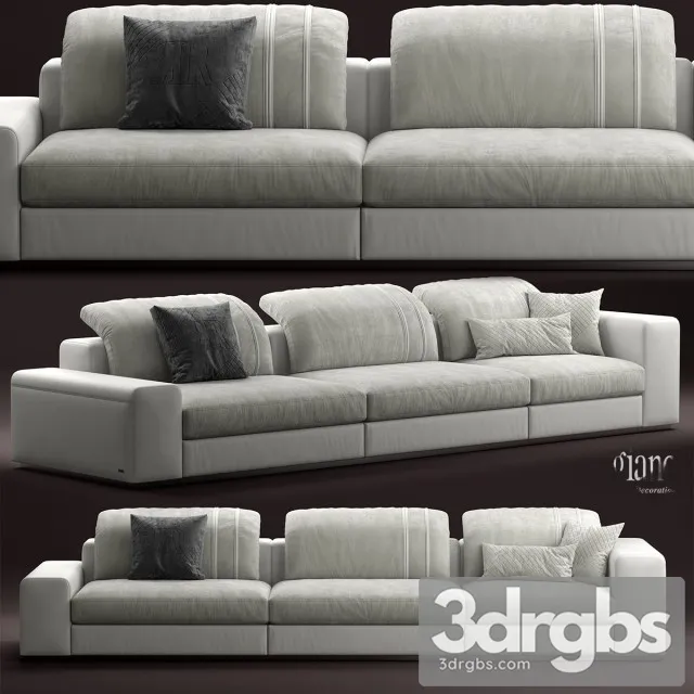 Rugiano Miami Sofa 3D Model Free