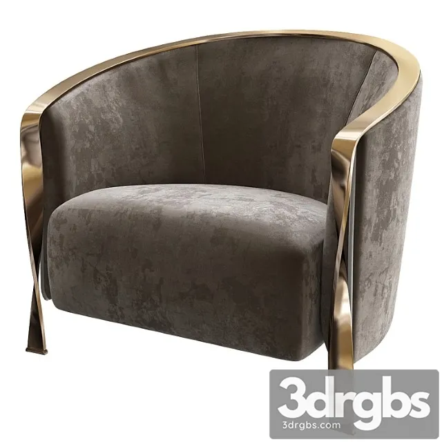 Rugiano paris armchair 3D Model Free
