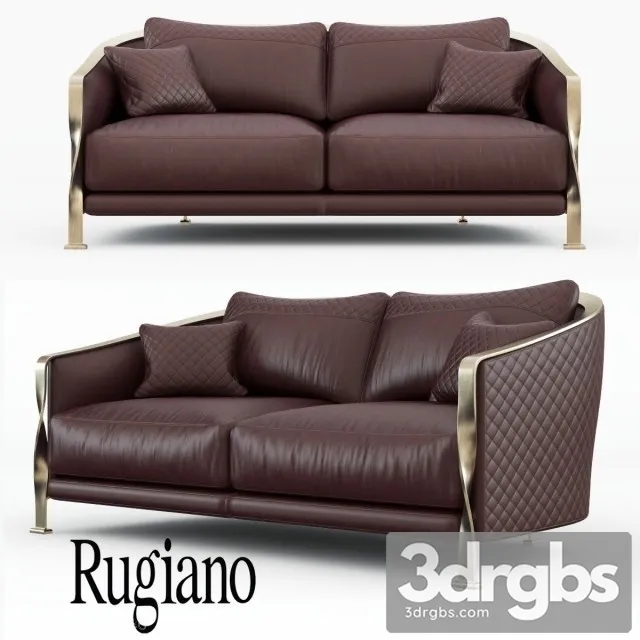 Rugiano Paris Sofa 3D Model Free