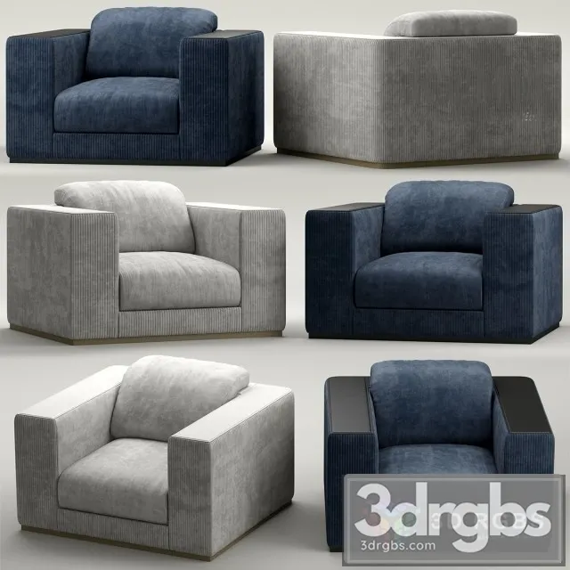 Rugiano Vogue Armchair 3D Model Free