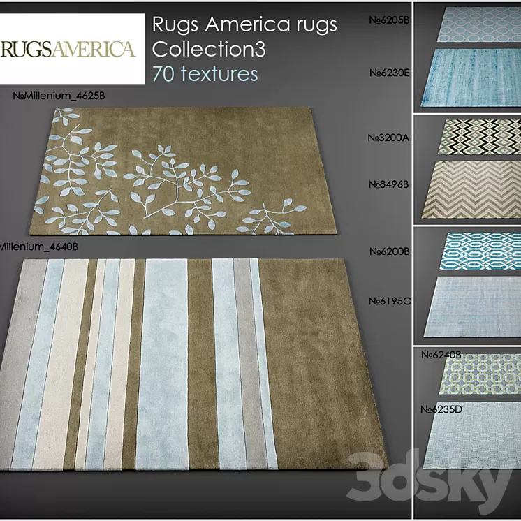 Rugs America 3 3D Model
