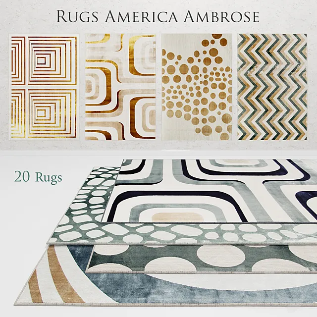 Rugs America Ambrose 3D Model
