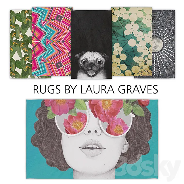 Rugs by Laura Graves 3DModel