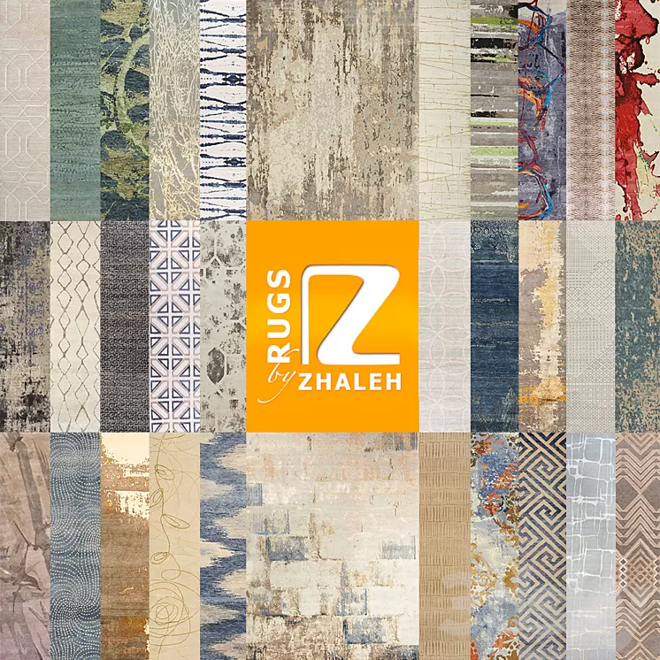 Rugs by ZHALEH (162 textures) 3D Model