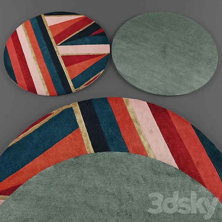 Rugs collection 281 3D Model