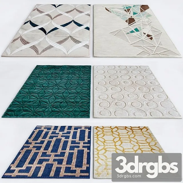 Rugs Collection 3 3D Model Free