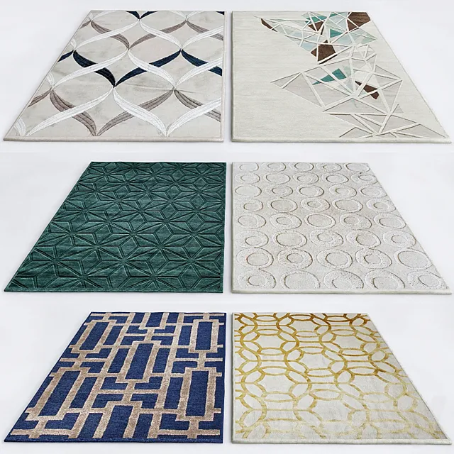 Rugs collection 3 3D Model