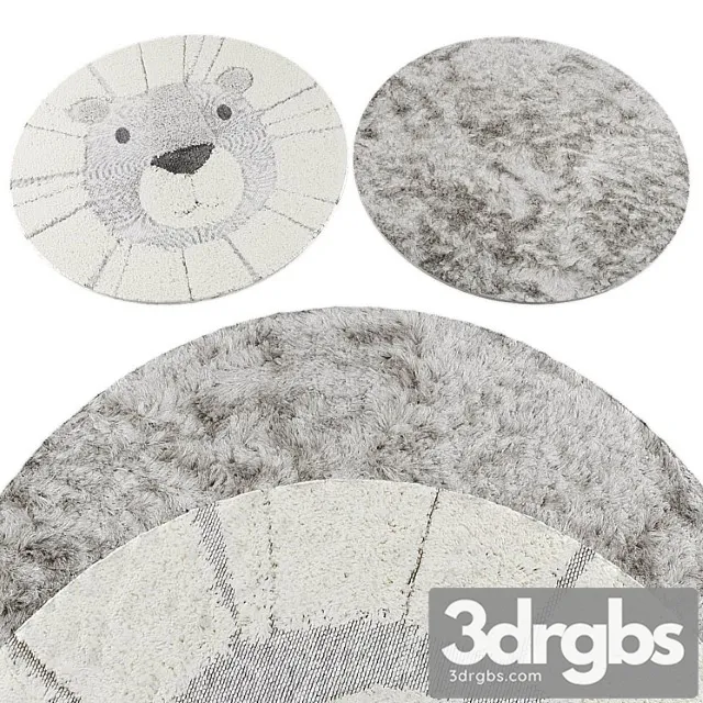 Rugs Collection 393 3D Model Free