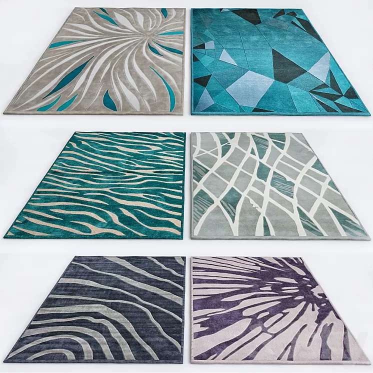 rugs collection №2 3D Model