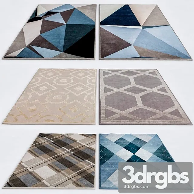 Rugs collections 3D Model Free