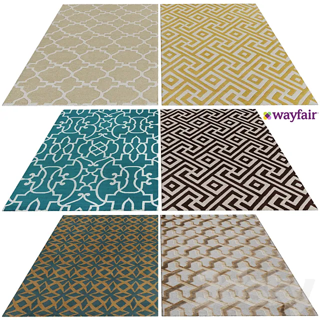 Rugs from Wayfair 3D Model