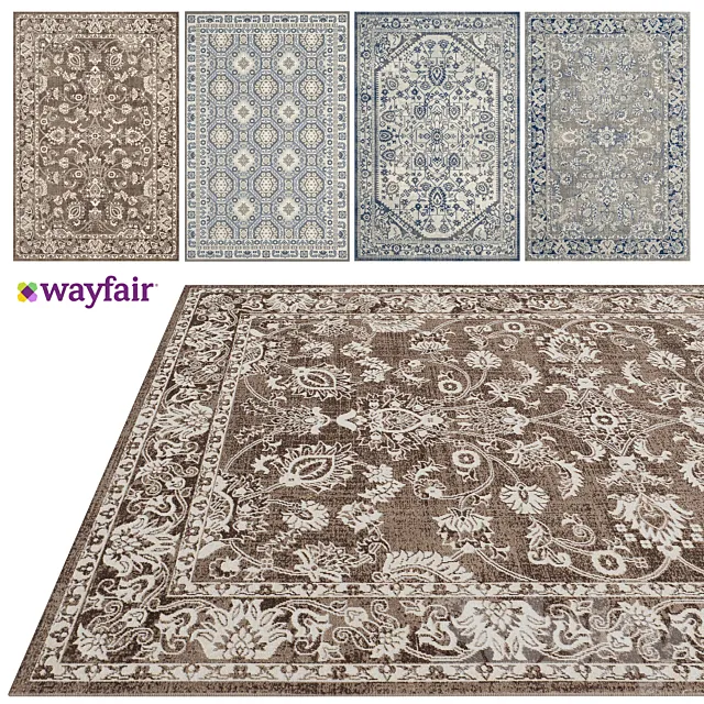 Rugs from Wayfair shop 3D Model