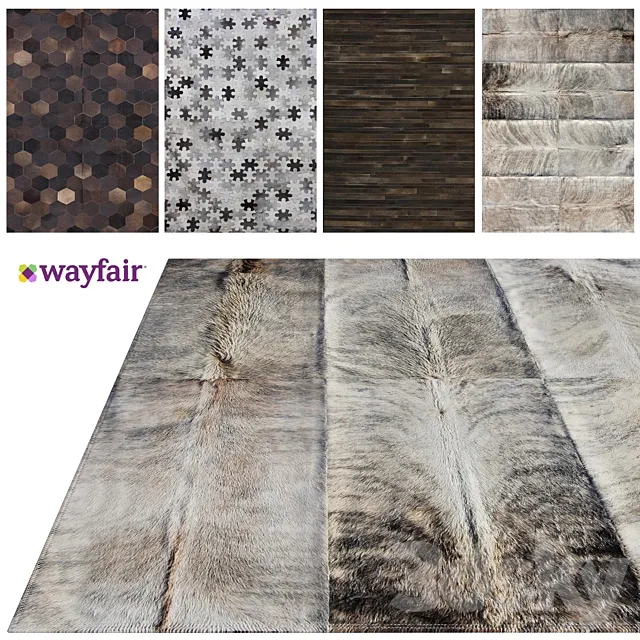 Rugs from Wayfair shop 3D Model
