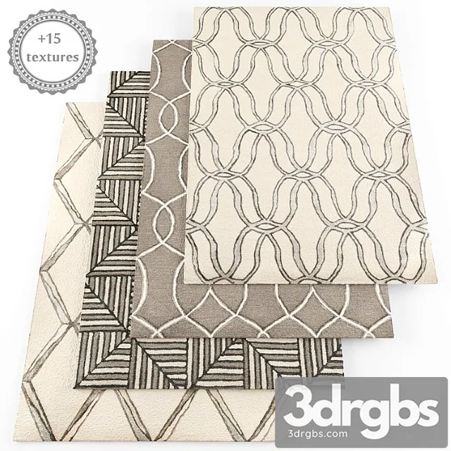 Rugs set09 3D Model Free